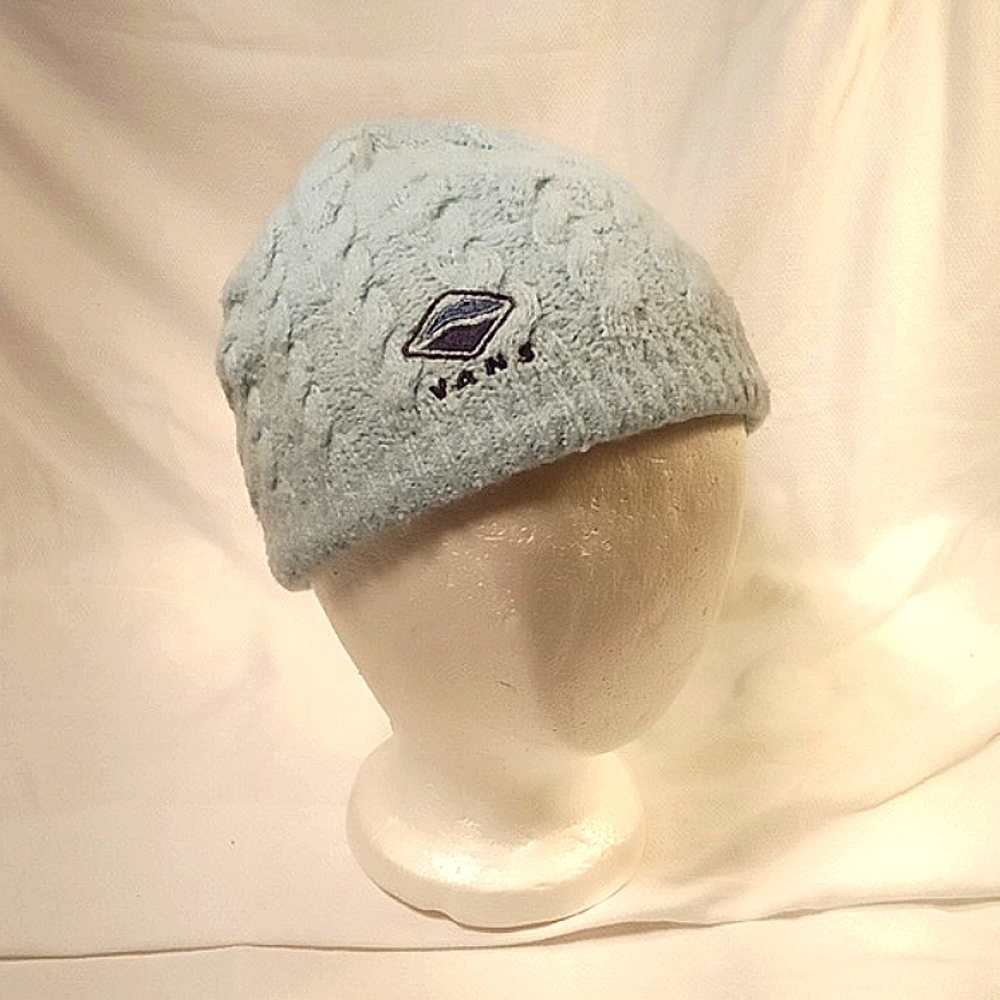 Vans baby blue wool  knit hat